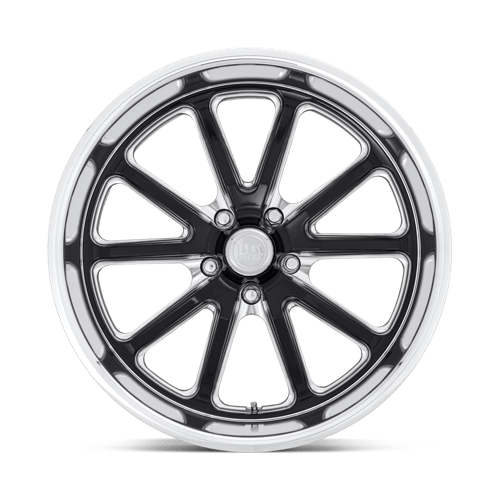 US Mag 1PC U11718806145 U117 18X8 5X4.75 GL-BLK-MIL 01MM - Truck Part Superstore