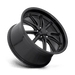 US Mag 1PC U12318806145 U123 18X8 5X4.75 GL-BLK-MB 01MM - Truck Part Superstore