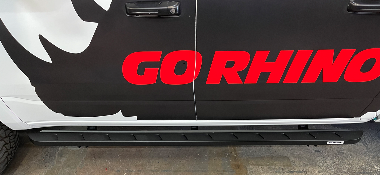 Go Rhino 63430687SPC RB10 Slim Line Running Boards with Mounting Brackets Kit - Truck Part Superstore