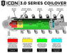 ICON Vehicle Dynamics 95002 2017-2020 FORD RAPTOR FRONT 3.0 VS REMOTE RESERVOIR CDCV COILOVER KIT - Truck Part Superstore