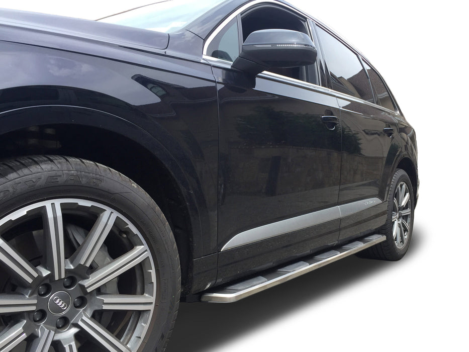 Black Horse Off Road RAUQ7-16 OEM Replica Running Boards - Truck Part Superstore