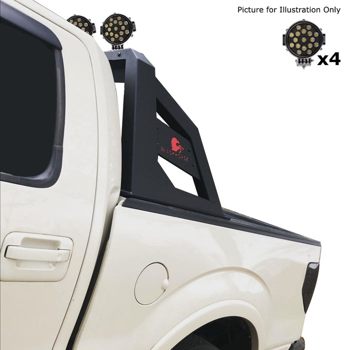 Black Horse Off Road RB-AR1B-PLB Armour Roll Bar Kit - Truck Part Superstore