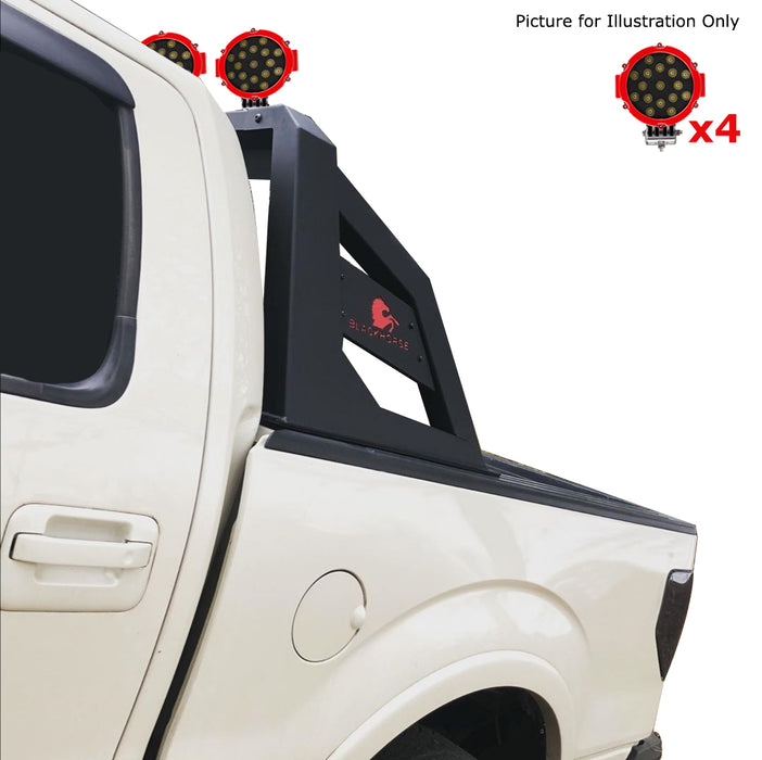 Black Horse Off Road RB-AR1B-PLR Armour Roll Bar Kit - Truck Part Superstore