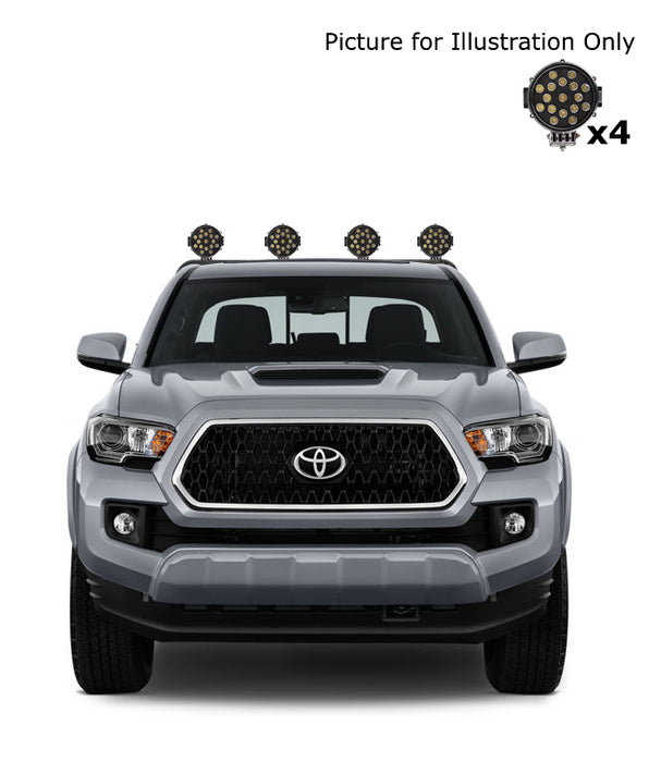 Black Horse Off Road RB-AR3B-PLB Armour Roll Bar Kit - Truck Part Superstore
