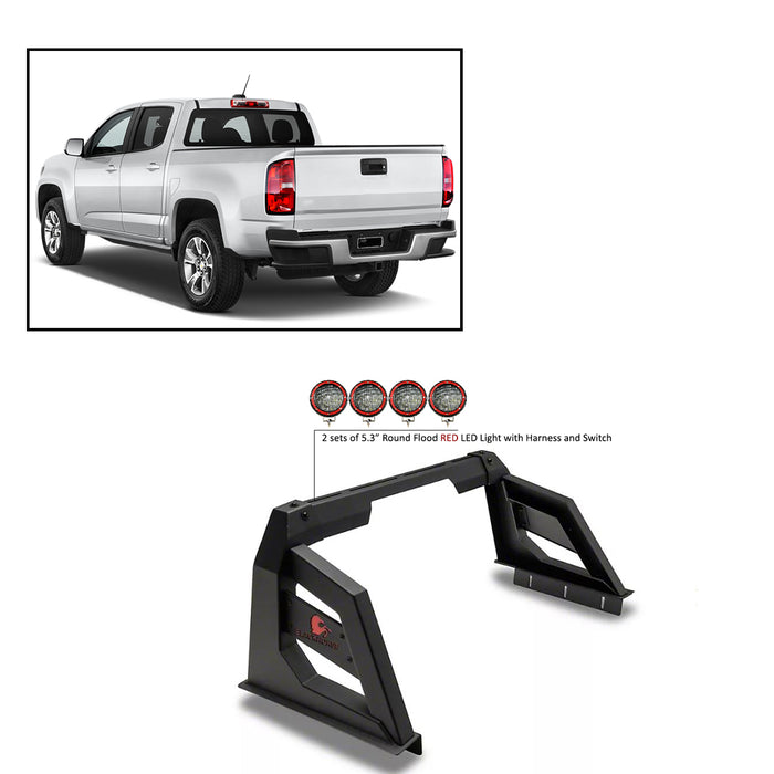 Black Horse Off Road RB-AR3B-PLFR Armour Roll Bar Kit - Truck Part Superstore