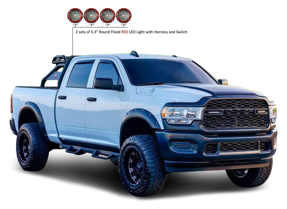 Black Horse Off Road RB-BA1B-PLFR Atlas Roll Bar Kit - Truck Part Superstore