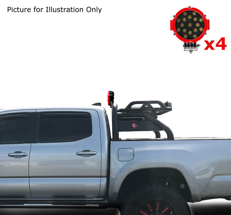 Black Horse Off Road RB-BA1B-PLR Atlas Roll Bar Kit - Truck Part Superstore