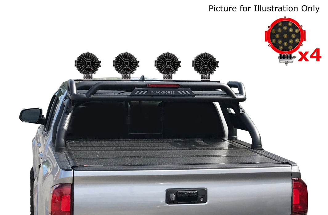 Black Horse Off Road RB-BA1B-PLR Atlas Roll Bar Kit - Truck Part Superstore