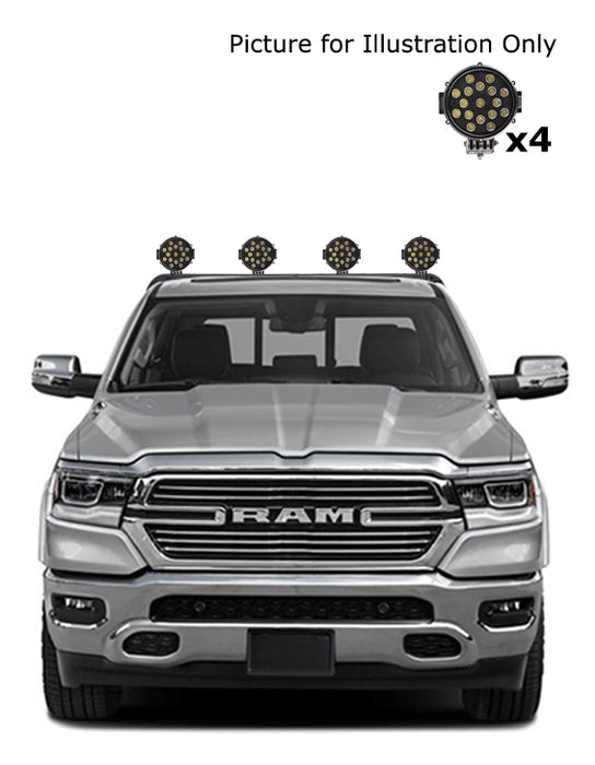 Black Horse Off Road RB001BK-PLB Classic Roll Bar Kit - Truck Part Superstore