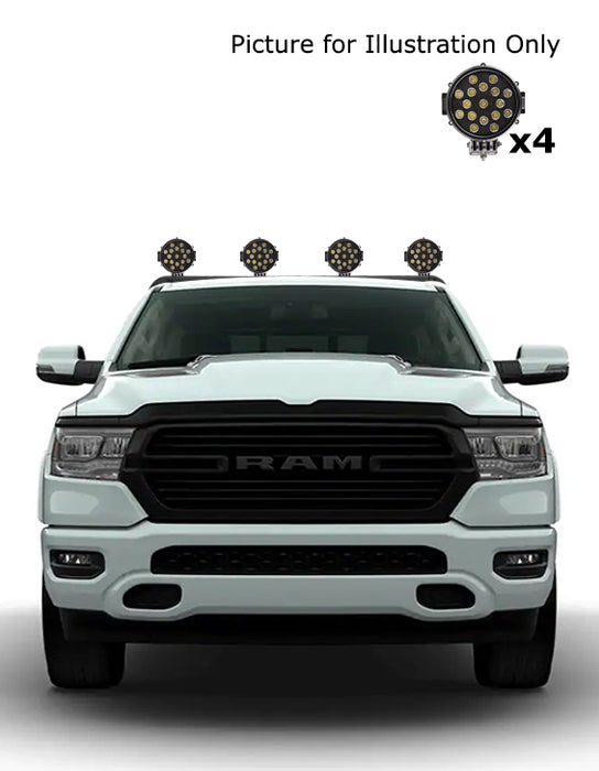 Black Horse Off Road RB001BK-PLB Classic Roll Bar Kit - Truck Part Superstore
