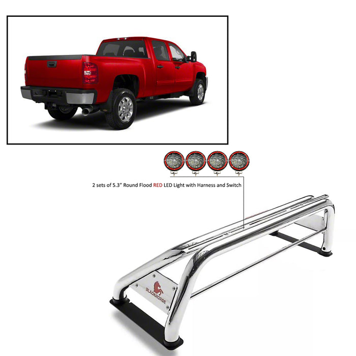 Black Horse Off Road RB001SS-PLFR Stainless Steel Stainless Steel - Truck Part Superstore