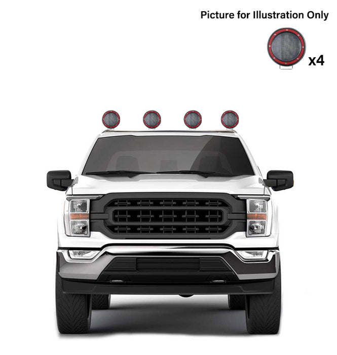 Black Horse Off Road RB001SS-PLFR Stainless Steel Stainless Steel - Truck Part Superstore