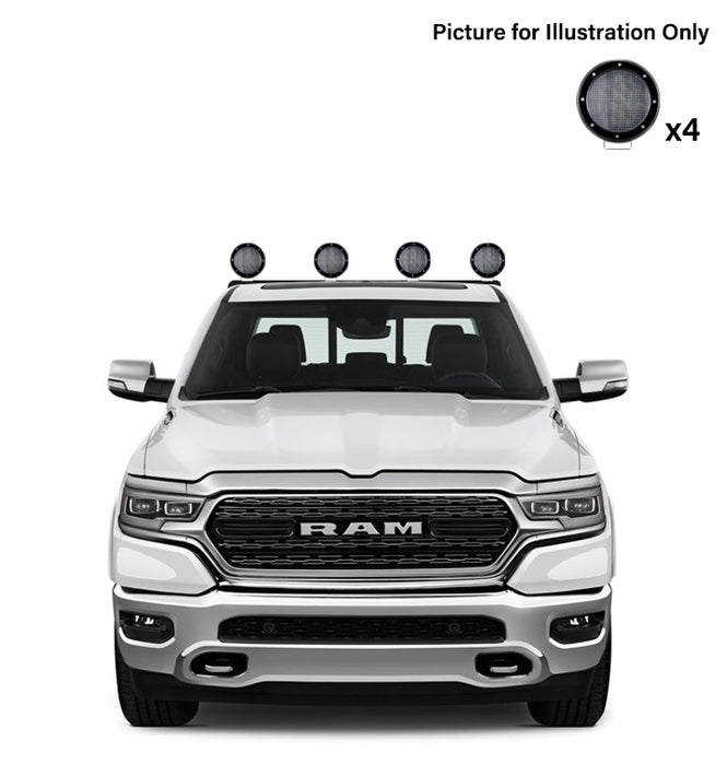 Black Horse Off Road RB002BK-PLFB Classic Roll Bar Kit - Truck Part Superstore
