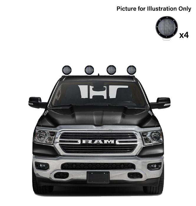 Black Horse Off Road RB002BK-PLFB Classic Roll Bar Kit - Truck Part Superstore