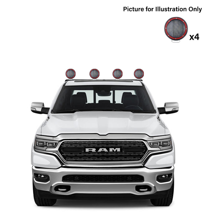 Black Horse Off Road RB002BK-PLFR Classic Roll Bar Kit - Truck Part Superstore