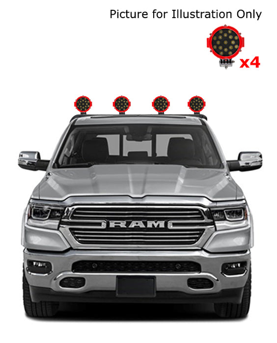 Black Horse Off Road RB002BK-PLR Classic Roll Bar Kit - Truck Part Superstore