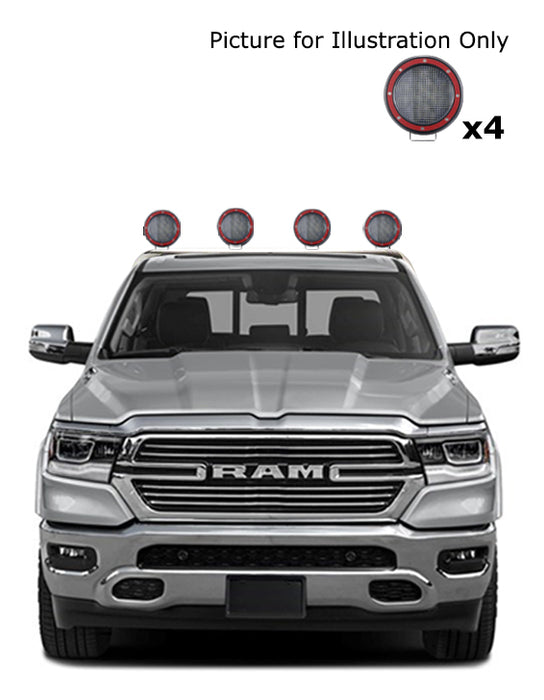Black Horse Off Road RB002SS-PLFR Stainless Steel Stainless Steel - Truck Part Superstore