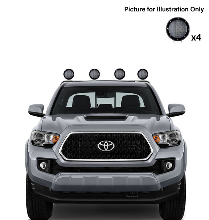Black Horse Off Road RB003BK-PLFB Classic Roll Bar Kit - Truck Part Superstore