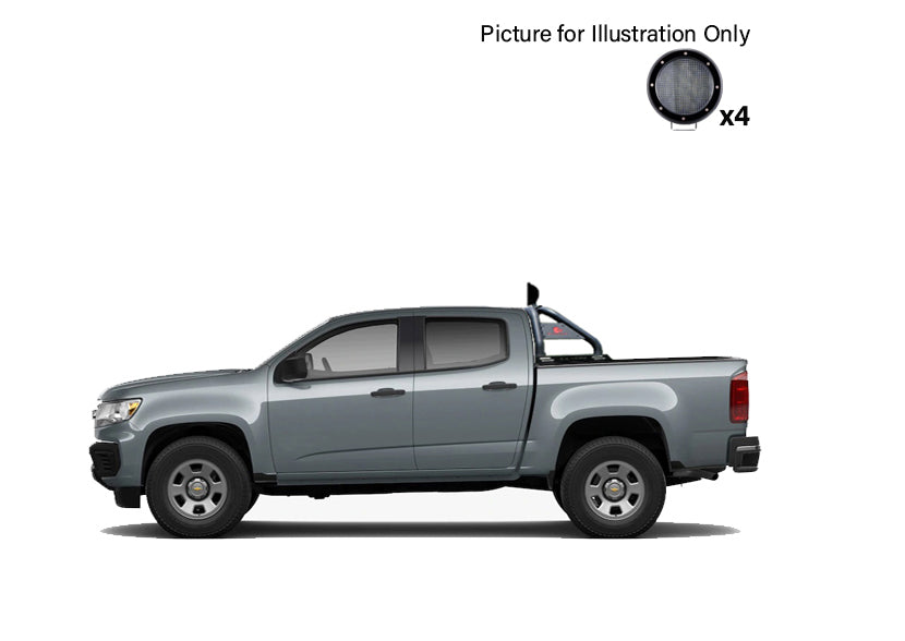 Black Horse Off Road RB005BK-PLFB Classic Roll Bar Kit - Truck Part Superstore