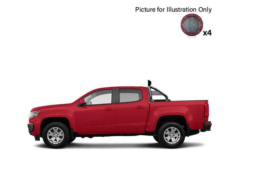 Black Horse Off Road RB005BK-PLFR Classic Roll Bar Kit - Truck Part Superstore