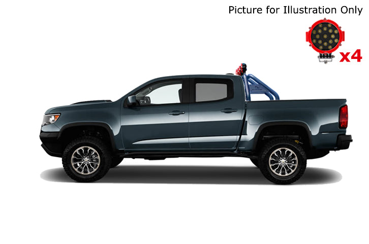 Black Horse Off Road RB005BK-PLR Classic Roll Bar Kit - Truck Part Superstore