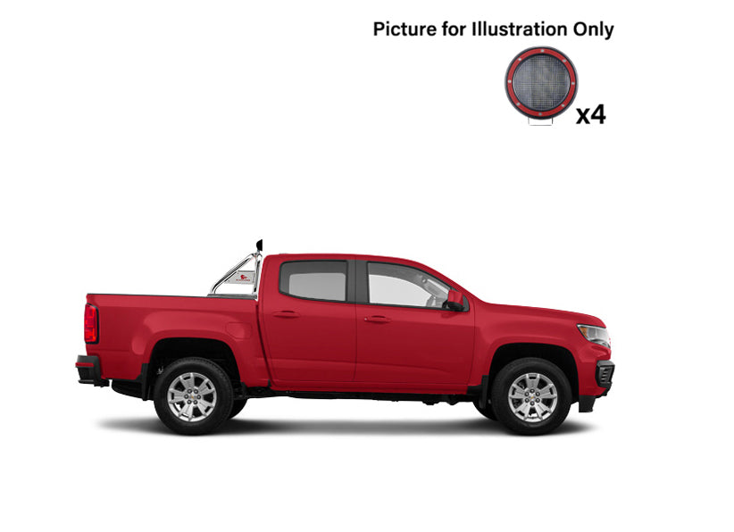 Black Horse Off Road RB005SS-PLFR Stainless Steel Stainless Steel - Truck Part Superstore