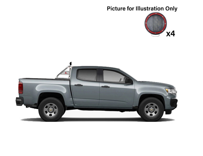Black Horse Off Road RB005SS-PLFR Stainless Steel Stainless Steel - Truck Part Superstore