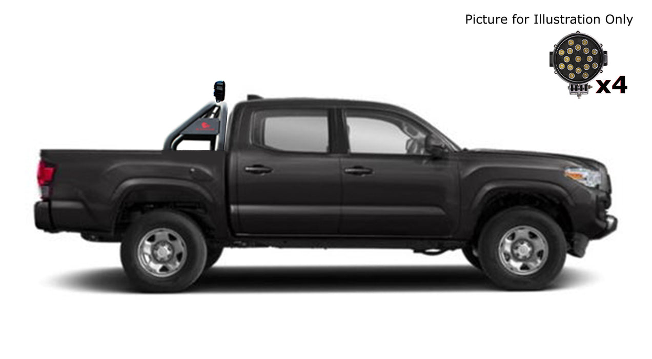 Black Horse Off Road RB006BK-PLB Classic Roll Bar Kit - Truck Part Superstore