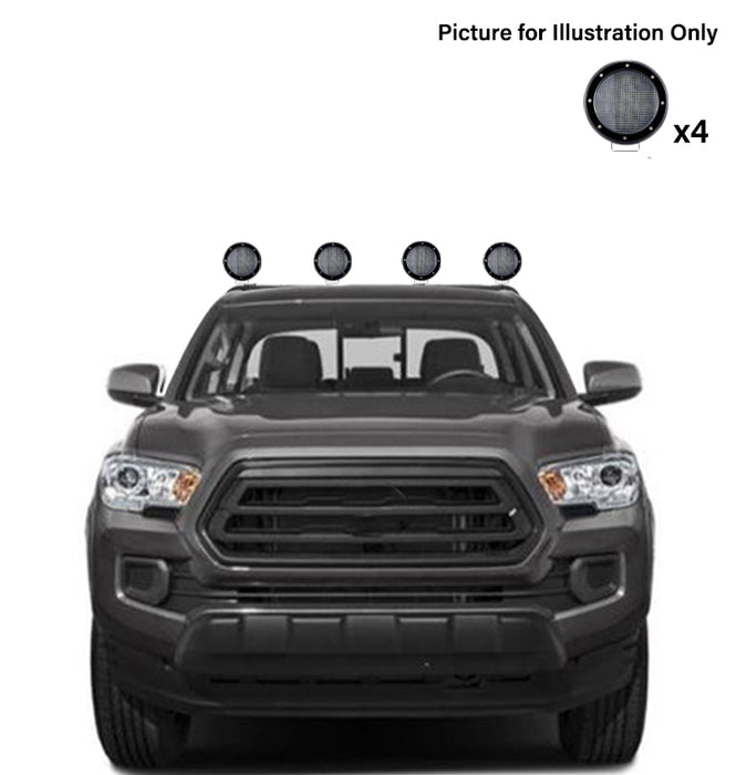Black Horse Off Road RB006BK-PLFB Classic Roll Bar Kit - Truck Part Superstore