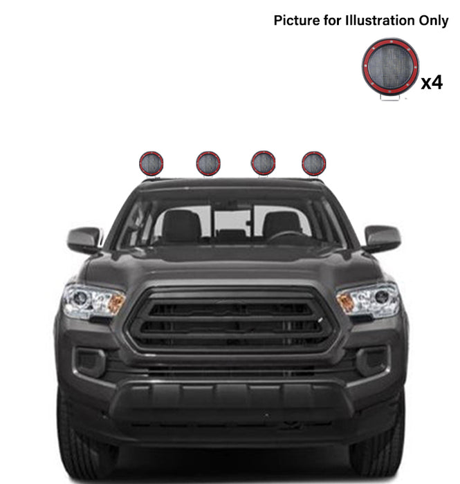 Black Horse Off Road RB006BK-PLFR Classic Roll Bar Kit - Truck Part Superstore