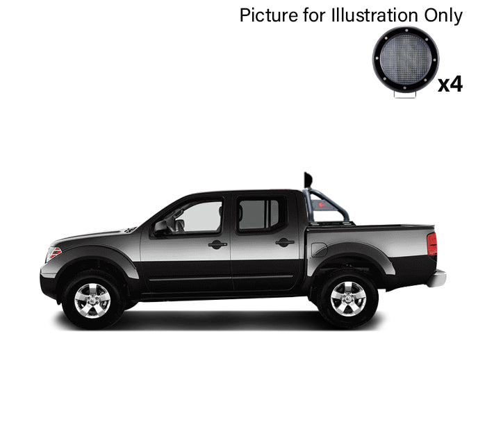 Black Horse Off Road RB007BK-PLFB Classic Roll Bar Kit - Truck Part Superstore