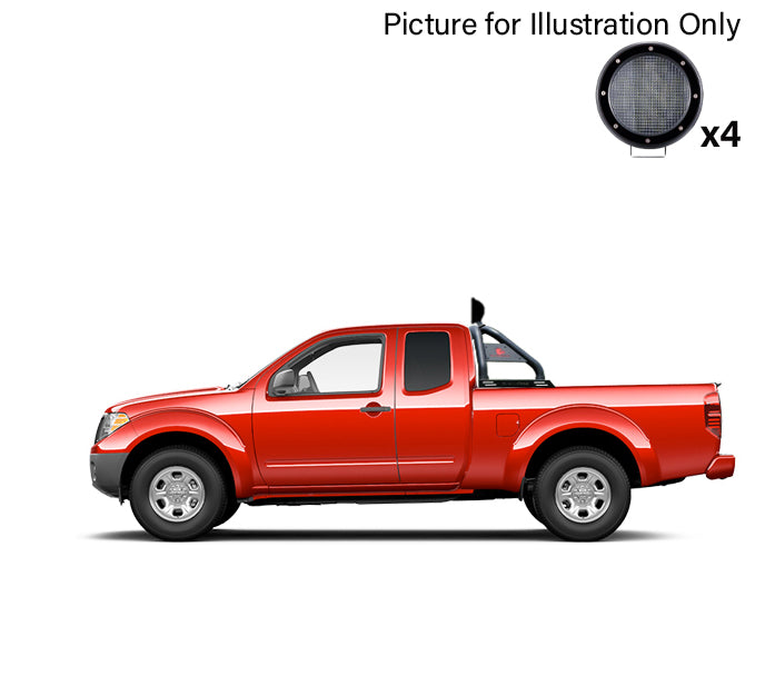 Black Horse Off Road RB007BK-PLFB Classic Roll Bar Kit - Truck Part Superstore