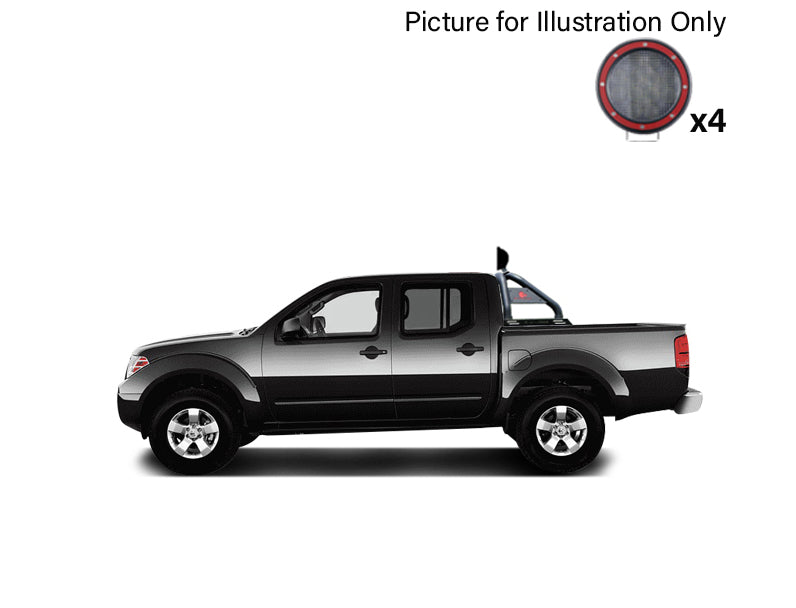 Black Horse Off Road RB007BK-PLFR Classic Roll Bar Kit - Truck Part Superstore