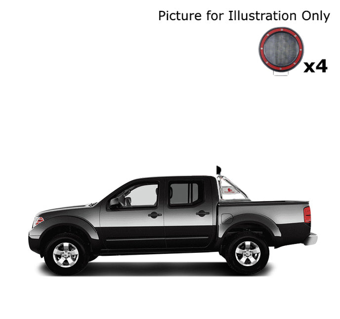 Black Horse Off Road RB007SS-PLFR Stainless Steel Stainless Steel - Truck Part Superstore
