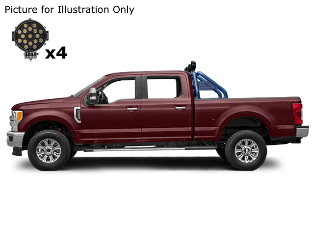 Black Horse Off Road RB015BK-PLB Classic Roll Bar Kit - Truck Part Superstore
