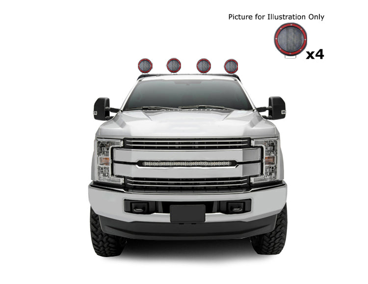 Black Horse Off Road RB015BK-PLFR Classic Roll Bar Kit - Truck Part Superstore