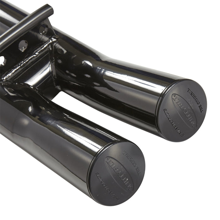 Smittybilt RB01-B Tubular Bumper Rear  87-06 Wrangler YJ/TJ/LJ W/Out Hitch Gloss Black Smittybilt - Truck Part Superstore