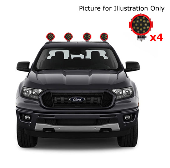 Black Horse Off Road RB08BK-PLR Classic Roll Bar Kit - Truck Part Superstore
