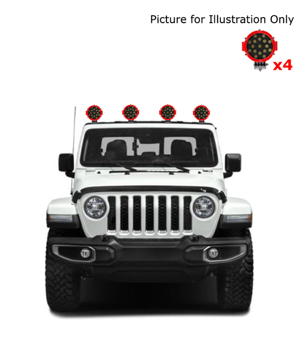 Black Horse Off Road RB09BK-PLR Classic Roll Bar Kit - Truck Part Superstore