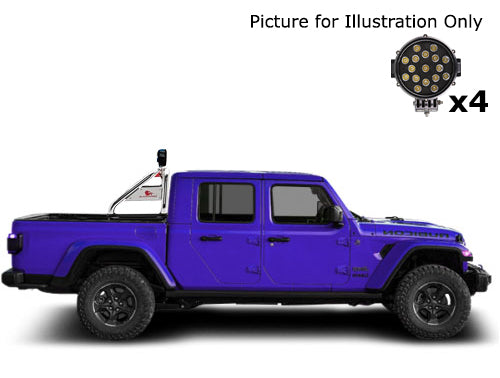 Black Horse Off Road RB09SS-PLB Stainless Steel Stainless Steel - Truck Part Superstore