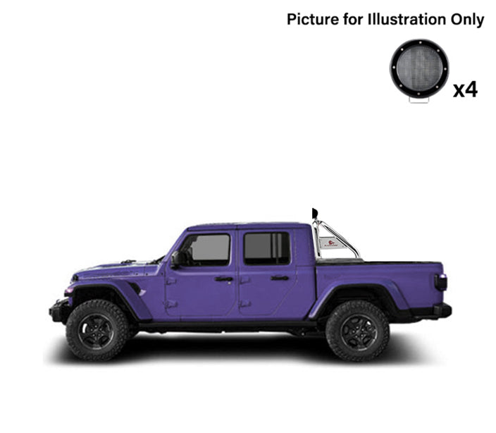 Black Horse Off Road RB09SS-PLFB Stainless Steel Stainless Steel - Truck Part Superstore