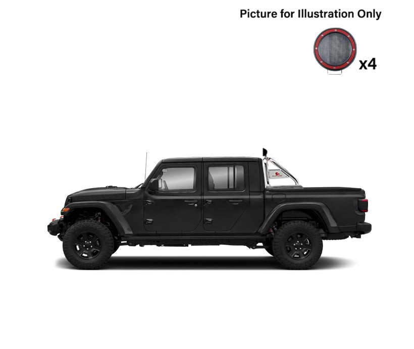 Black Horse Off Road RB09SS-PLFR Stainless Steel Stainless Steel - Truck Part Superstore