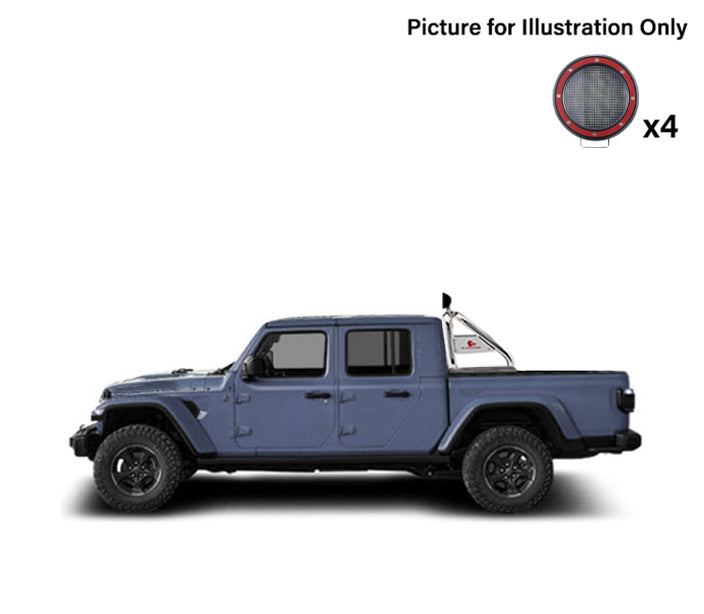 Black Horse Off Road RB09SS-PLFR Stainless Steel Stainless Steel - Truck Part Superstore