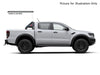 Black Horse Off Road RB11BK-KIT Black Steel  FLAT BASE WITH LED BRAKE LIGHT - Truck Part Superstore