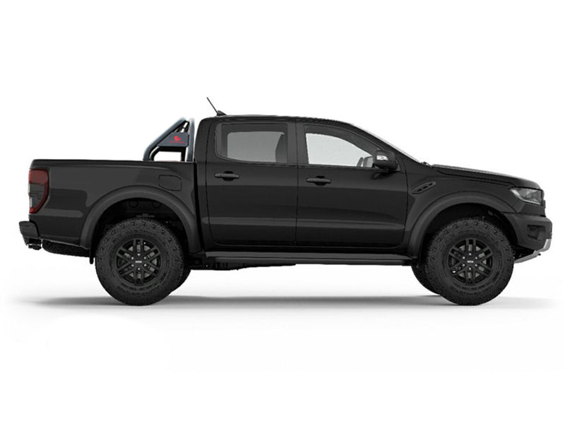 Black Horse Off Road RB11BK Black Steel  FLAT BASE WITH LED BRAKE LIGHT - Truck Part Superstore