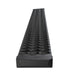 TrailFX RBA001TI Pwdr Ctd Titanium Black Alum Unlighted Rocker Panel Mount 250 Lb Cap 6.5x53 - Truck Part Superstore