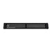 TrailFX RBA001TI Pwdr Ctd Titanium Black Alum Unlighted Rocker Panel Mount 250 Lb Cap 6.5x53 - Truck Part Superstore