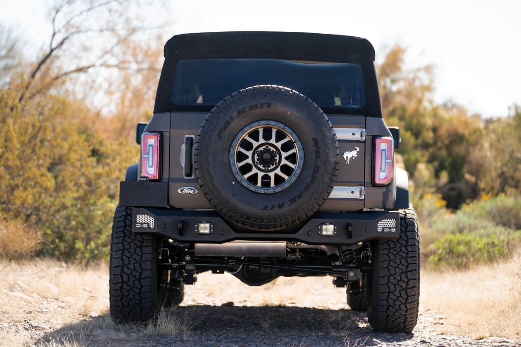 DV8 Offroad RBBR-01 Bronco Rear Bumper For 21-22 Ford Bronco MTO Series DV8 Offroad - Truck Part Superstore