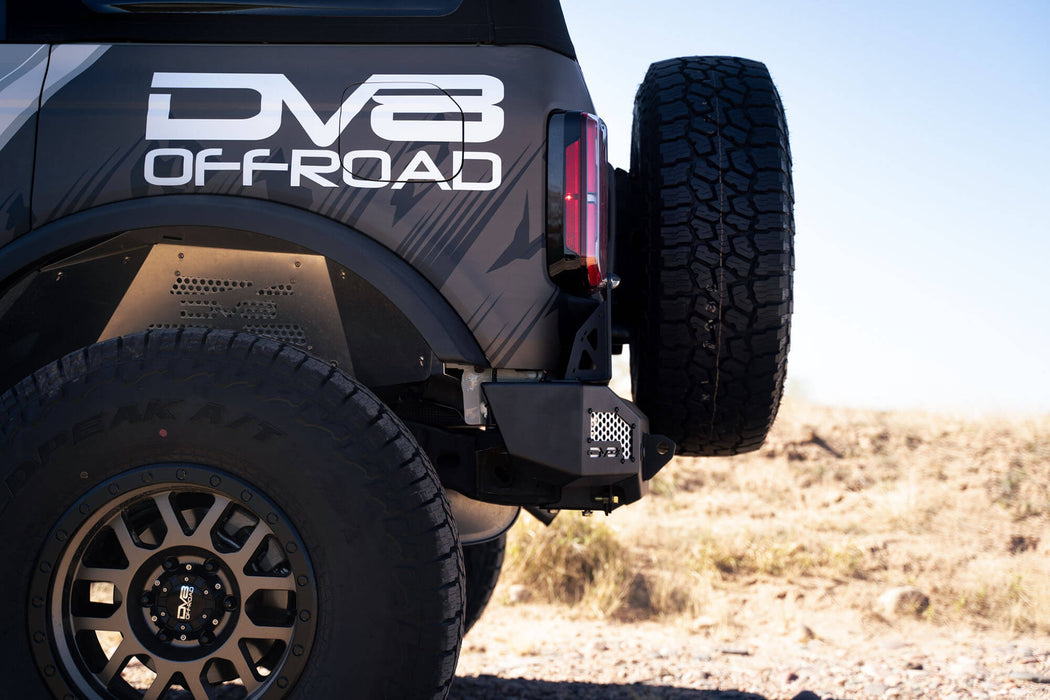 DV8 Offroad RBBR-01 Bronco Rear Bumper For 21-22 Ford Bronco MTO Series DV8 Offroad - Truck Part Superstore