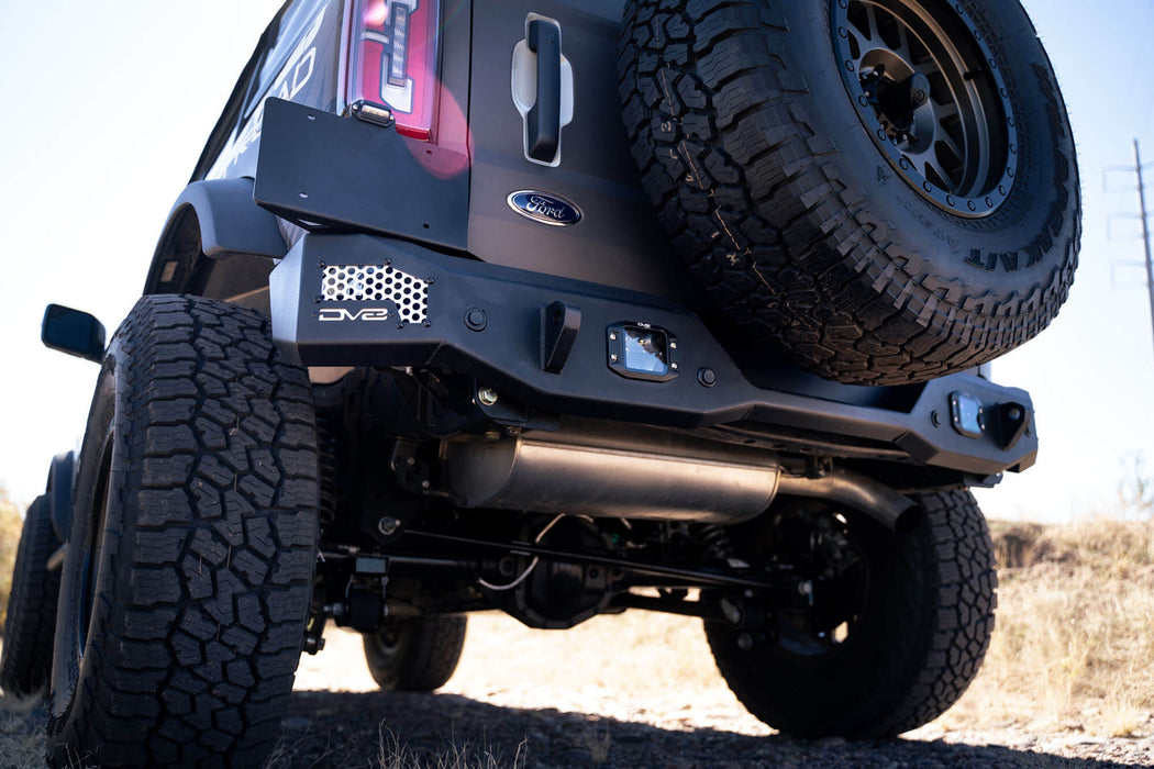 DV8 Offroad RBBR-01 Bronco Rear Bumper For 21-22 Ford Bronco MTO Series DV8 Offroad - Truck Part Superstore